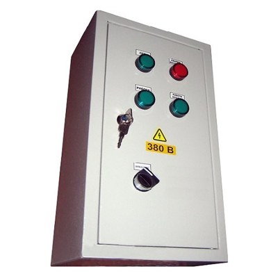 Щит управления противопожарным вентилятором и клапаном AIRS ЩУВК-П-380-11,0