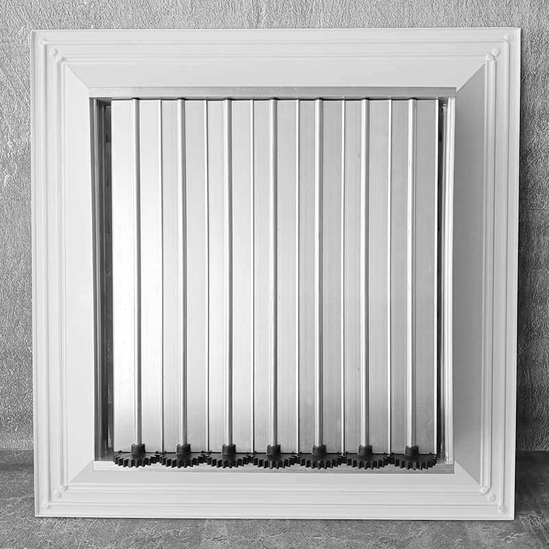 Потолочная решетка 1РП-Р с клапаном расхода воздуха