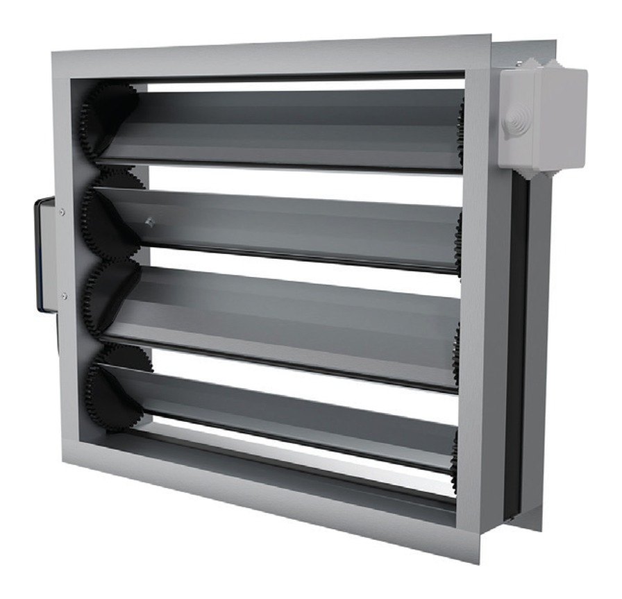 Воздушный клапан с электроподогревом ВКп 1300×350