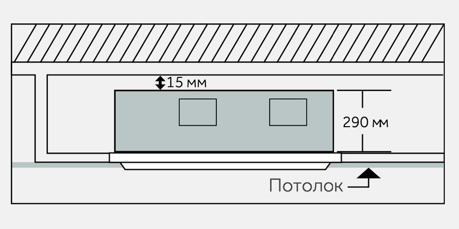 Компактная конструкция для простого монтажа